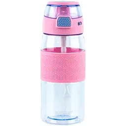 Пляшечка для води Kite 600 мл блакитно-рожева (K24-1201-3)