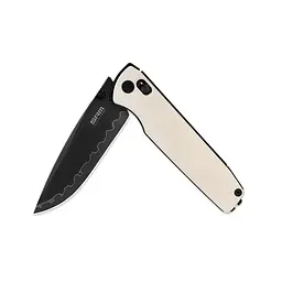 Ніж складаний туристичний SRM Terrier 258L-GT2 (9.3 см) 140Cr / G10 білий - мініатюра 5