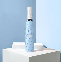 Парасоля складана 8278 110 см блакитна