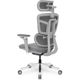 Офісне крісло Mealux S4 Air Fabric Grey (HF-S4 F/G) - миниатюра 3