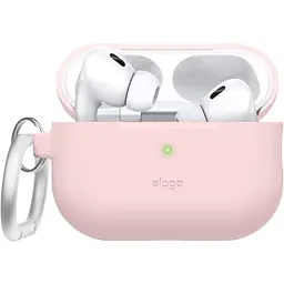 Чохол Elago Silicone Hang Case Lovely Pink для AirPods Pro 2nd Gen рожевий (EAPP2SC-HANG-LPK) - мініатюра 2