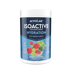Ізотонік ActivLab Isoactive, 630 грам - Малина-лайм