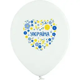 Кулька 12" (30 см) "Україна" орнамент (Belbal) поштучно 3103-1340