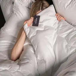 Ковдра вовняна MirSon Luxury Exclusive №1363, літня, 172x205 см, біла - мініатюра 7