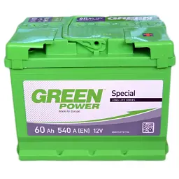 Акумулятор автомобільний GREEN POWER 60Аh (000022358)