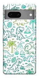 TPU чохол Demsky Dino pattern для Google Pixel 7