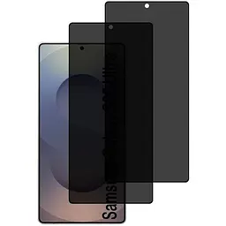 Захисне скло DK для Samsung Galaxy S25 Ultra S938 Антишпигун Full Glue 020555 black 2 шт.