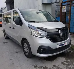 Дефлектор капоту мухобійка для Renault Trafic 2014- (Vip Tuning) RL56 - мініатюра 2