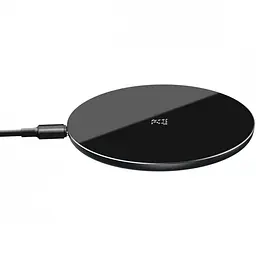 Бездротовий зарядний пристрій Baseus Simple 15W WXJK-B01 Black - мініатюра 6
