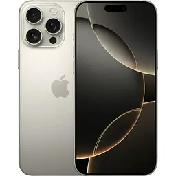 Смартфон Apple iPhone 16 Pro Max 1TB Natural Titanium (MYX73) - мініатюра 5