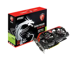 Відеокарта GeForce GTX 750 Ti 2GB MSI Twin Frozr OC (N750Ti TF 2GD5/OC) Б/В - мініатюра 1