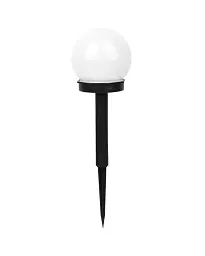 Вуличний світильник на сонячній батареї Goldlux 304711 Ball LED 6500K IP44 чорний
