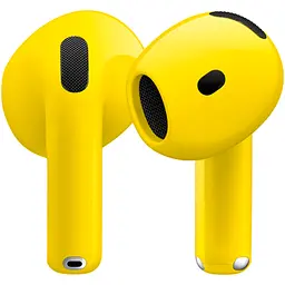 Навушники Apple AirPods 4 Yellow Gloss (MXP63) [118516] - мініатюра 2