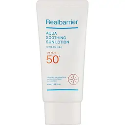 Зволожуючий сонцезахисний лосьйон Real Barrier Aqua Soothing Sun Lotion SPF50+PA++++ 50 мл - мініатюра 2
