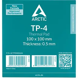 Термоінтерфейс Arctic Thermal Pad TP-4 100x100x0.5mm ACTPD00062A - мініатюра 3