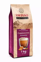 Капучино Swisso Kaffee Cappuccino Amaretto зі смаком амарето 1 кг - мініатюра 1