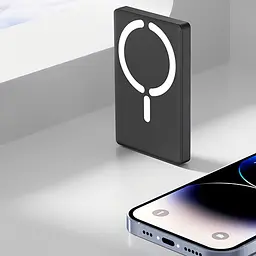 Портативний ЗП Power Bank JJT-C26 15W з БЗП 10000 mAh Black - мініатюра 3