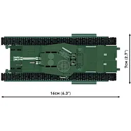 Конструктор Cobi Друга світова війна Танк Mk IV Черчилль, 315 деталей (COBI-2717) - мініатюра 6