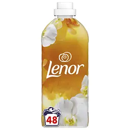 Кондиціонер для білизни Lenor Ванільна орхідея та золотий бурштин 1200 мл - мініатюра 2