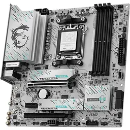 Материнська плата MSI AM5 B850M Gaming PLUS WIFI, B850, 4xDDR5, Int.Video (CPU), 4xSATA3, 2xM.2, 1xPCI-E 5.0 x16, 1xPCI-E 4.0 x16, 1xPCI-E 3.0 x1, ALC897, 8126 5G, WiFi 7, Bluetooth 5.4, 11xUSB 3.2 / 4xUSB 2.0, HDMI/DP, MicroATX - мініатюра 3