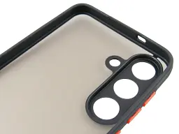 Чохол-накладка Dengos Matt для Samsung Galaxy S25 FE Black (DG-TPU-MATT-169) - мініатюра 4