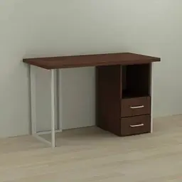 Комп'ютерний стіл Ferrum-decor Отто 75x120x70 білий ДСП Венге 32мм (FRD-106005)