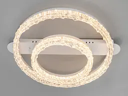 Стельова LED люстра кільця біла 72W - мініатюра 2