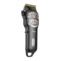 Машинка для стриження Hoco HP20 з цифровим дисплеєм Black
