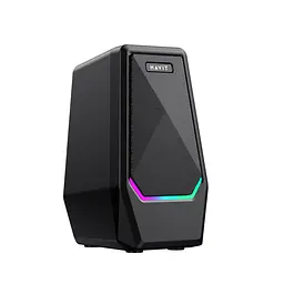 Стерео колонки HAVIT SK768 USB 10W RGB Black HAVIT (28644-000) - мініатюра 6