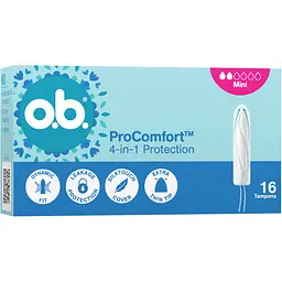 Тампони o.b. ProСomfort Mini 16 шт.