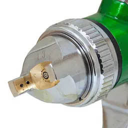 Фарборозпилювач Sigma HVLP 1.3 мм з верхнім баком 600 мл Green (6812101) - мініатюра 5