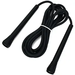 Скакалка MS 4797(Black) розмір 290 см, ручки-пластик