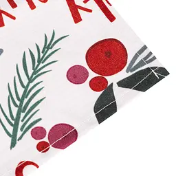 Ранер Ardesto Happy Holidays, 40х140см, 90% поліестер, 10% бавовна, білий (ART01HW) - мініатюра 3