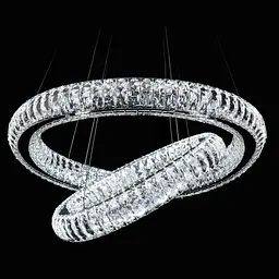 Люстра підвісна Brille з пультом LED 88W WW+NW+CW CH (BR-990S/1) - мініатюра 4