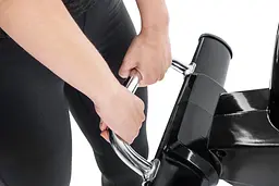 Горизонтальний велотренажер Hop-Sport HS-070L Helix червоний iConsole+ - мініатюра 11