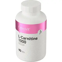 Карнітин OstroVit L-Carnitine 1000 90 таблеток - мініатюра 2