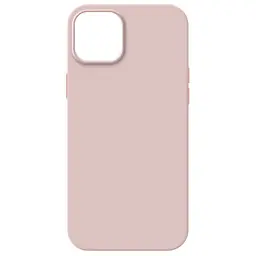Силиконовый чехол для Apple iPhone 15 Plus, ICON2 Case, розовый, противоударный, панель, защита всего корпуса, матовая поверхность Soft Touch, выступает над дисплеем, совместим с защитными стеклами и пленками, с микрофиброй, ArmorStandart (ARM70517)