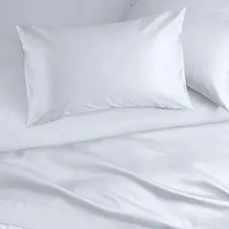 Простирадло сатин Cosas Snow 240х260 см (01Satin_PureWhite_240x260s) - мініатюра 2