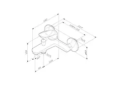 Змішувач для ванни та душу AM.PM Sunny F85C10000 - мініатюра 7