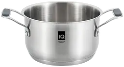 Каструля IQ Be Brave нержавіюча сталь 5.5 л з кришкою 24 см (IQ-2052-24) - мініатюра 2