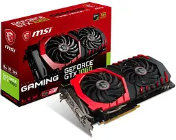 Відеокарта MSI GTX 1060 6Gb Gaming (GeForce GTX 1060 GAMING 6G) (GDDR5, 192 bit, PCI-E 3.0 x16) Б/в - мініатюра 5