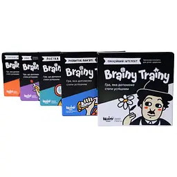 Настільна гра Brainy Trainy Набір із 5-ти ігор Brainy Trainy (укр.) (УКР060+4)