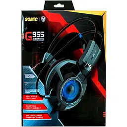 Ігрові навушники Somic G955 Black (9590010254) [119407] - мініатюра 6