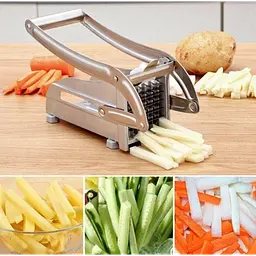 Картоплерізка ручна для картоплі фрі з двома ножами Potato Chipper - мініатюра 3