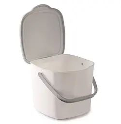 Контейнер для сміття з кришкою та ручкою Snips Kitchen Compost Bin, 3 л, білий - мініатюра 3