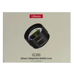 Об'єктив для телефону Ulanzi Vijim Ulanzi CL-006 60mm Telephoto lens (UV-F006 CL-006) (F006) - мініатюра 2