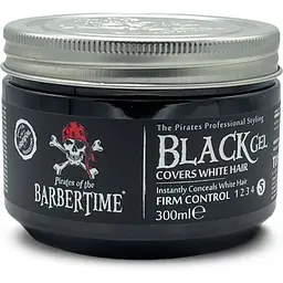 Гель для укладання волосся Barbertime Hair Gel Black 300 мл - мініатюра 3