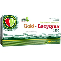 Натуральна добавка Olimp Sport Nutrition Gold Lecytyna, 60 капсул