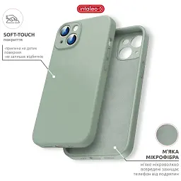 Чохол до мобільного телефона Intaleo SoftShell Apple iPhone 14 Green (1283126562341) - мініатюра 5