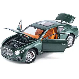 Колекційна металева модель спорткара АвтоЕксперт Bentley Continental GT з інерцією, світлом та звуком 1:24 - мініатюра 4